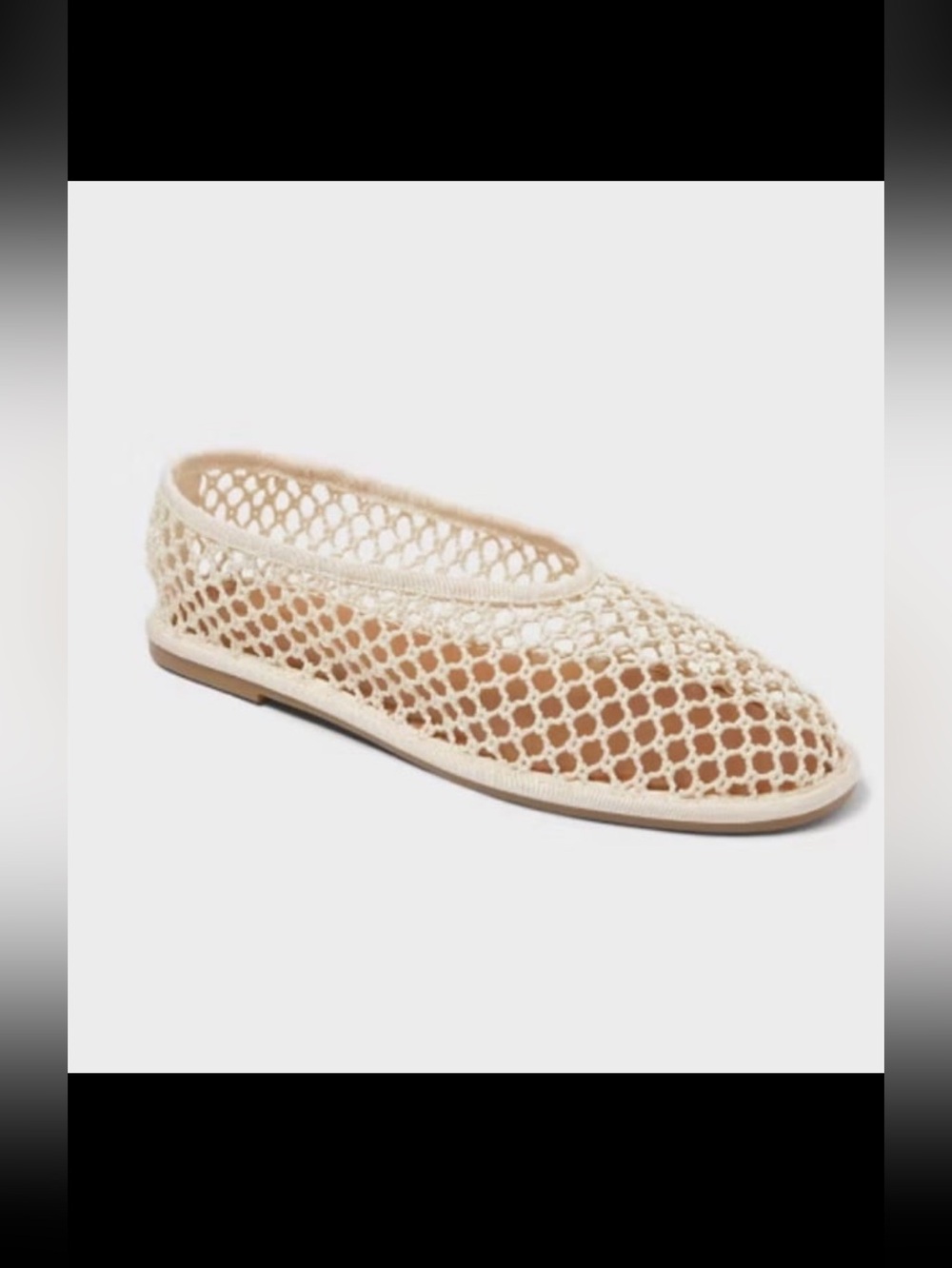 Universal Thread Women’s Esme Stretch Crochet Shoes  Memory Foam Insole NWT 10